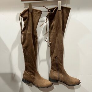 Suede Thigh High Boots